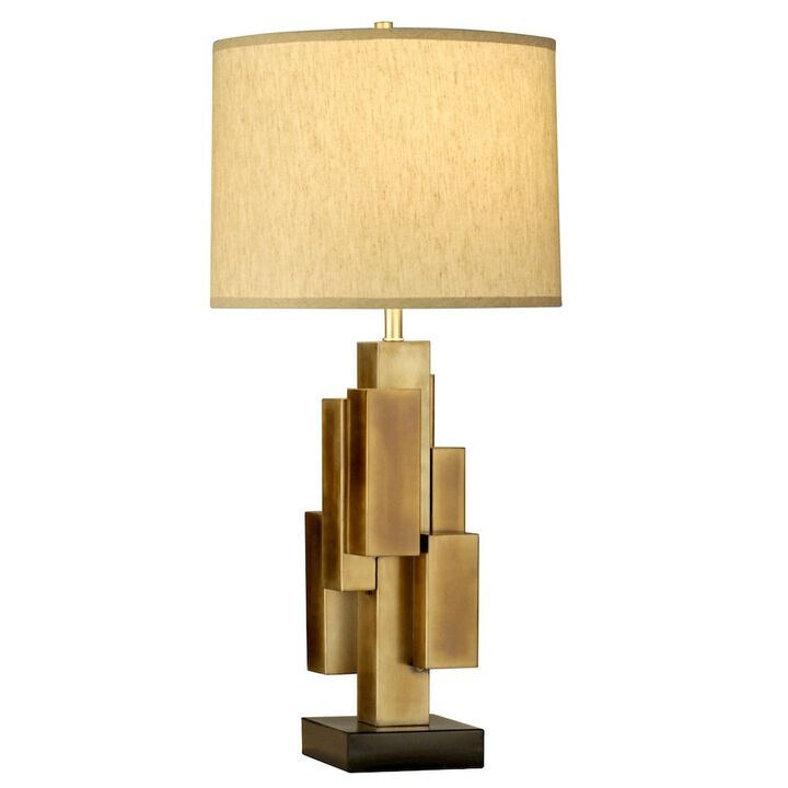 NOVA OF CALIFORNIA Tambo Accent Table Lamp - Natural Ash