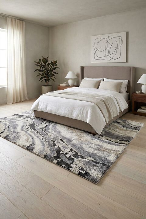 Ferris Gatlin Gray/Cream 8' x 10' Rug by Label J x Jaipur Living