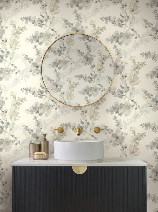 Blossom Fling Steel Wallpaper