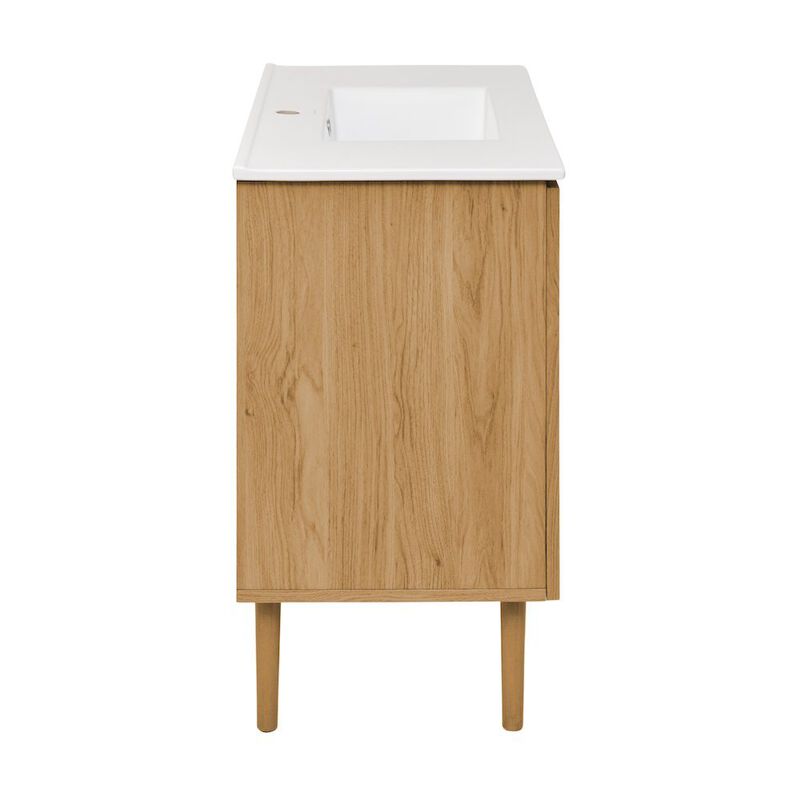 Bron 36" Freestanding Bathroom Vanity with Sink Top image number 9