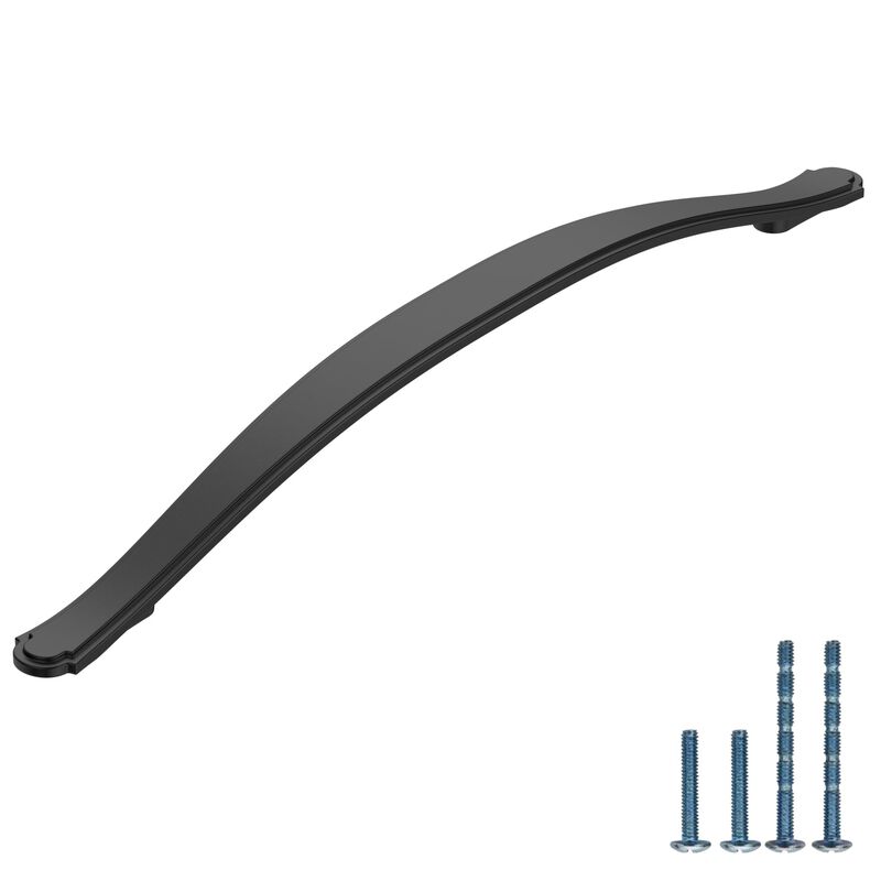 AOOTOCH 10 Pack Matte Black Kitchen Cabinet Handles Cabinet Pulls 7.5 inch Hole Center Cabinet Hardware Drawer Handles for Cabin