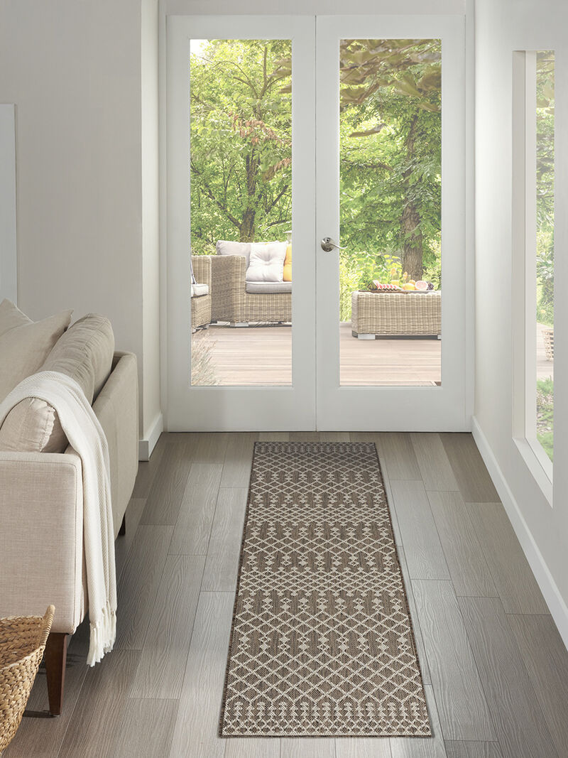 Positano POS02 Natural 2'2" x 8' Rug image number 7