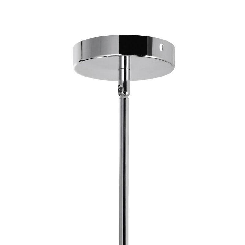 Dash 4 Light Drum Shade Chandelier With Chrome Finish