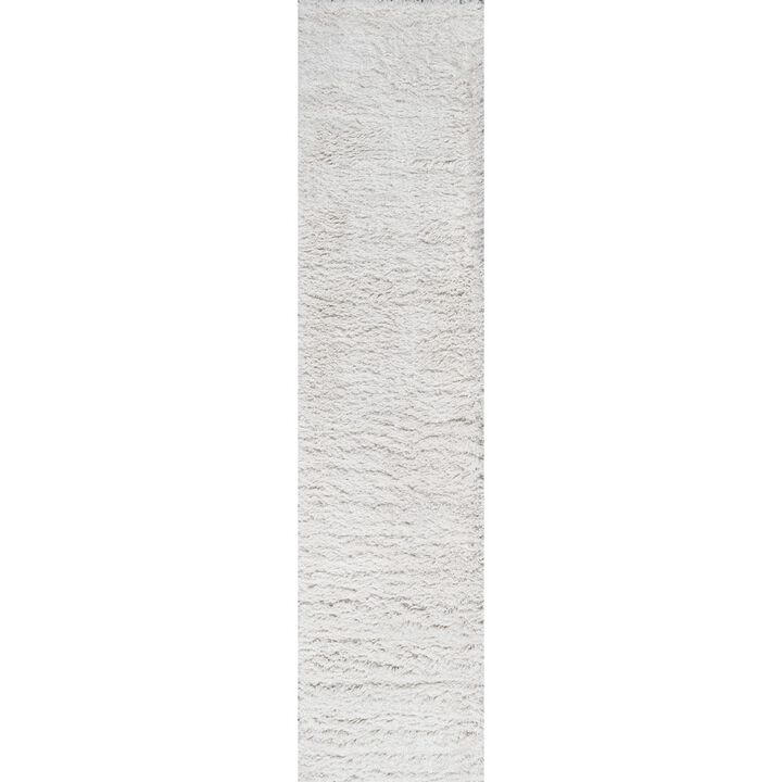 Groovy Solid Shag Area Rug