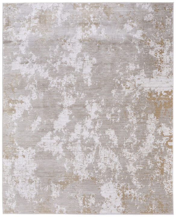 HomeRoots Abstract Power Loom Area Rug