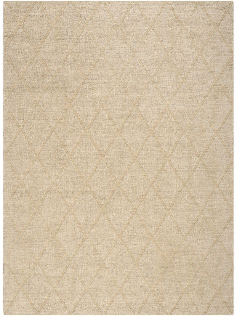 Wool Haven WOH01 Beige 3'9" x 5'9" Rug image number 0