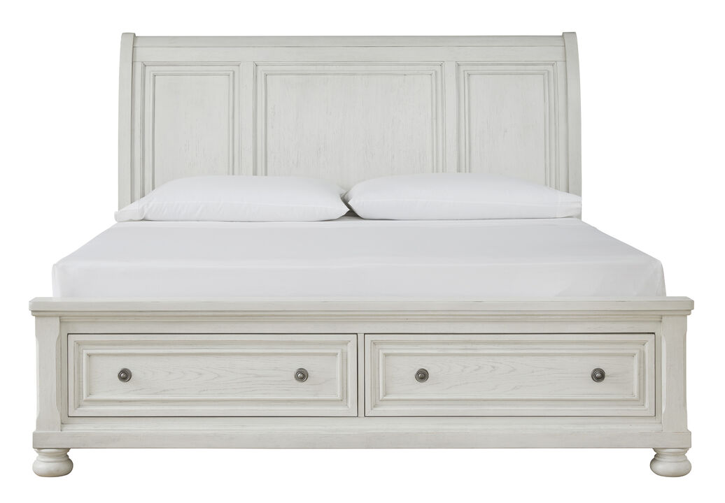 Robbinsdale King Sleigh Storage Bed