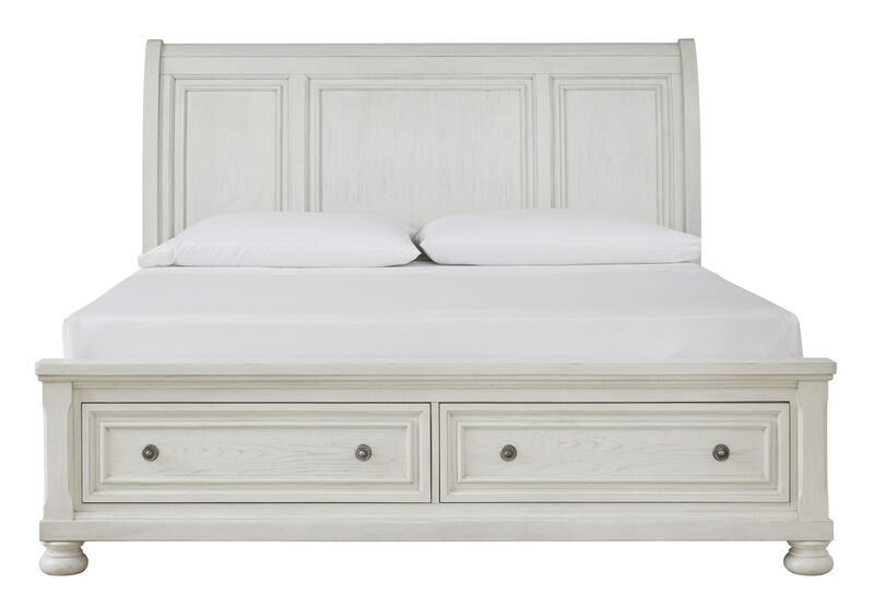 Robbinsdale King Sleigh Storage Bed image number 0