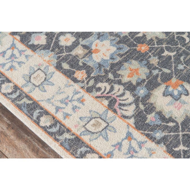 Momeni Traditional Runner Area Rug, Charcoal, 2'3 X 7'6 Runner