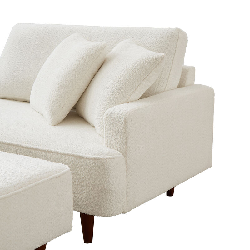 Statco  Chaise Lounge Chair with Ottoman image number 4