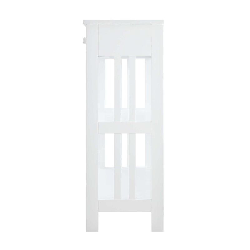 Convience Concept, Inc. Mission 1 Drawer Console Table with Shelves