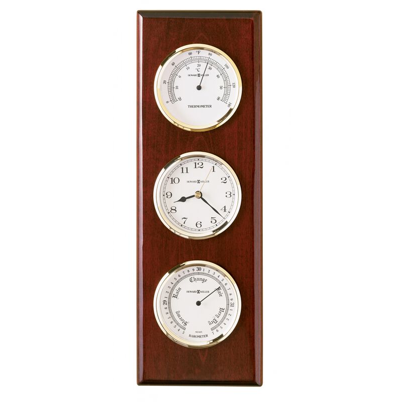 Howard Miller 625249 Howard Miller Shore Station Tabletop Clock 625249 Rosewood image number 0