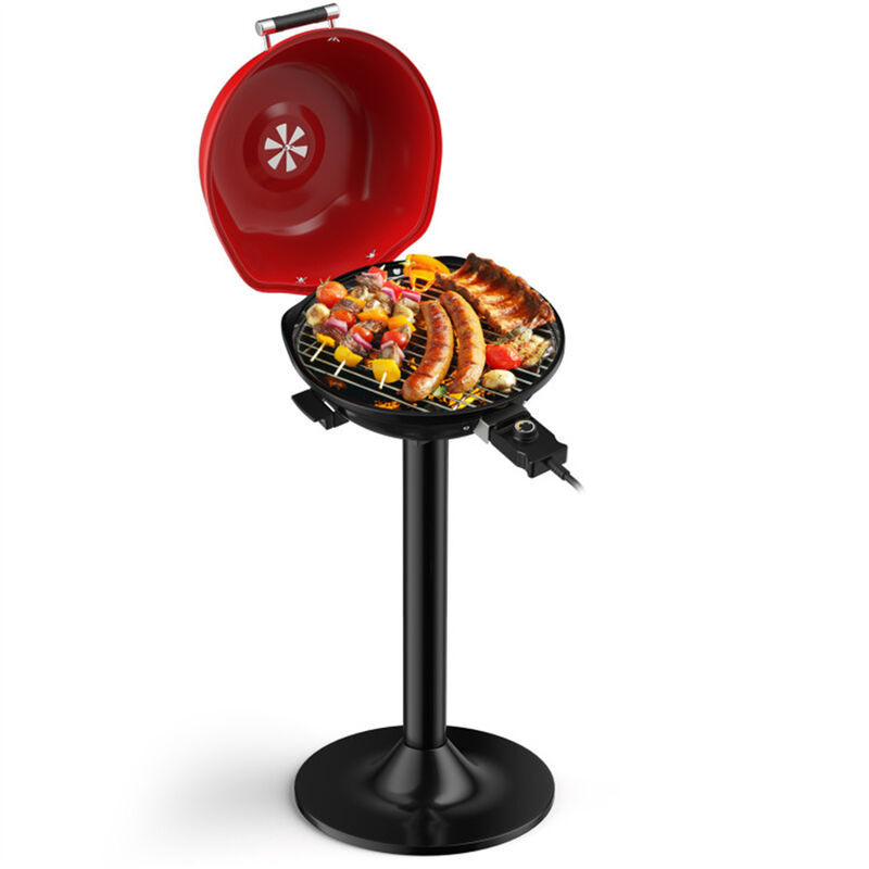 Portable Electric BBQ Grill Compact Outdoor Barbecue for Camping, Picnics, and Tailgating