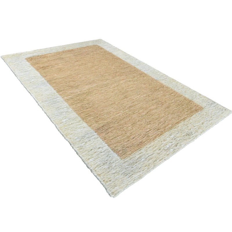 HAND KNOTTED SUMAK JUTE ECO-FRIENDLY Contemporary AREA RUGS  - Rectangle Shape, Contemporary, High Pile, Natural Fiber, Outdoor Indoor Handmade Area Rugs (J00009) image number 2