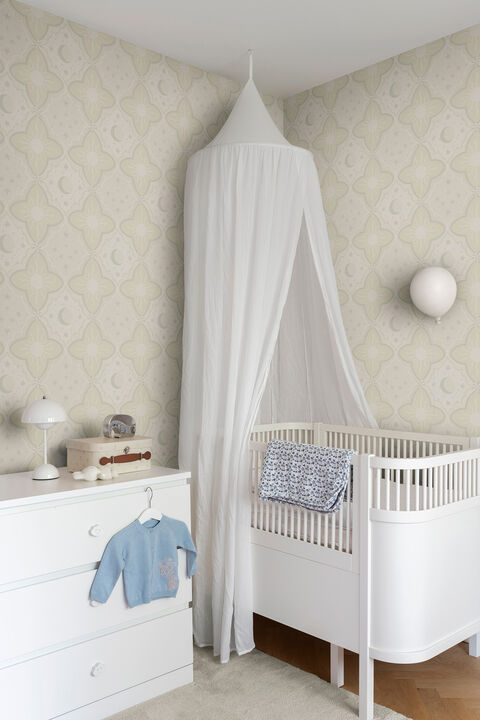 Sol & Mane Beige Wallpaper (Set of 2)