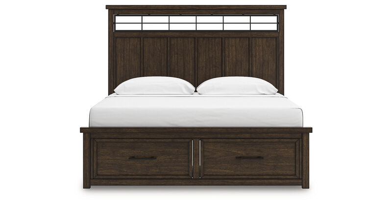 Taffenbrook King Panel Storage Bed image number 4