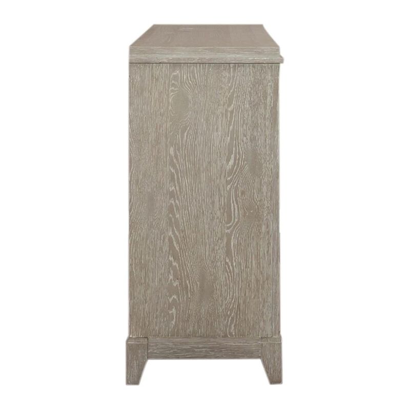 Liberty Furniture Belmar 8 Drawer Dresser in Washed Taupe image number 2