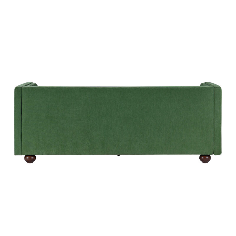 Gaxgox Modern Chenille 3 Seater Sofa image number 6