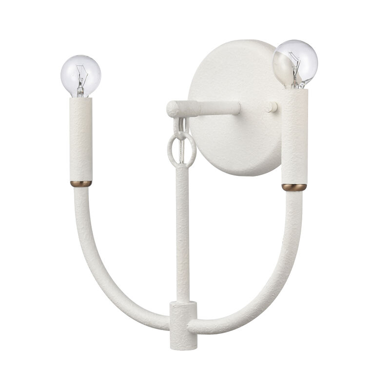 Continuance 11'' High 2-Light White Sconce