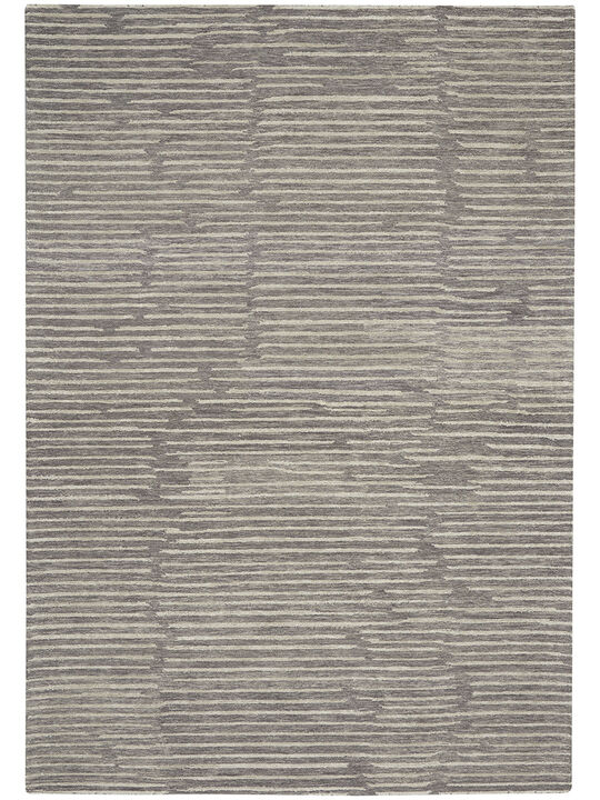 CK010 Linear LNR01 Gray 7'9" x 9'9" Rug