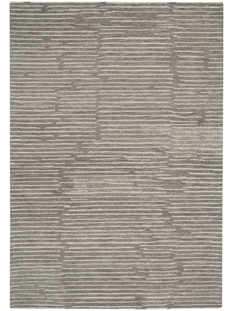 CK010 Linear LNR01 Gray 7'9" x 9'9" Rug