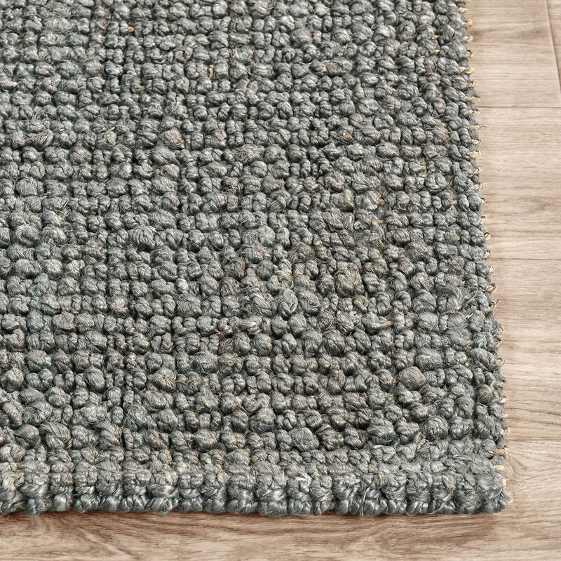 Chunky Loop Blue Charcoal 8' x 10' Rug