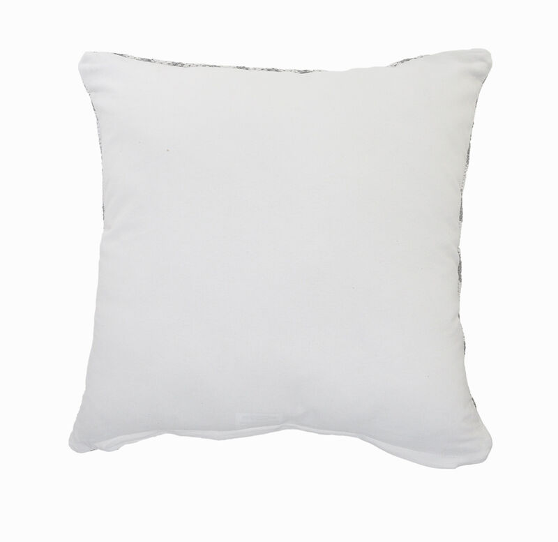 Modern Cotton Geometric Throw Pillow with Zipper &ndash; Elegant Decorative Cushion