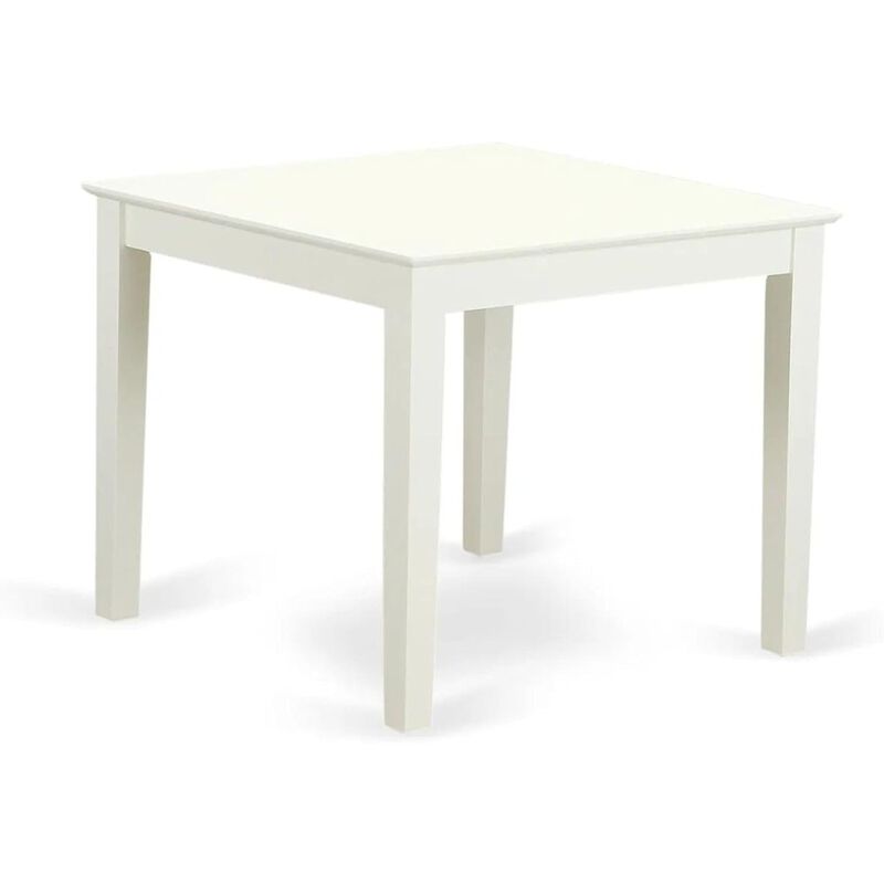 Oxford Square Dining Table - Linen White