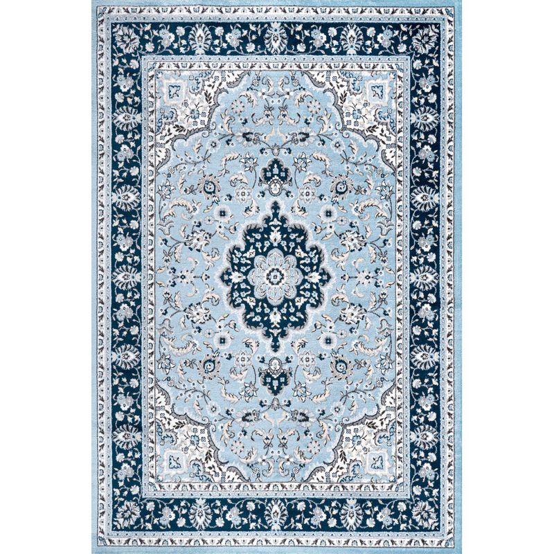 Palmette Modern Persian Floral Area Rug