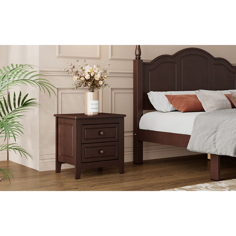 Streamdale Mid-Century Nightstand with Drawer image number 8