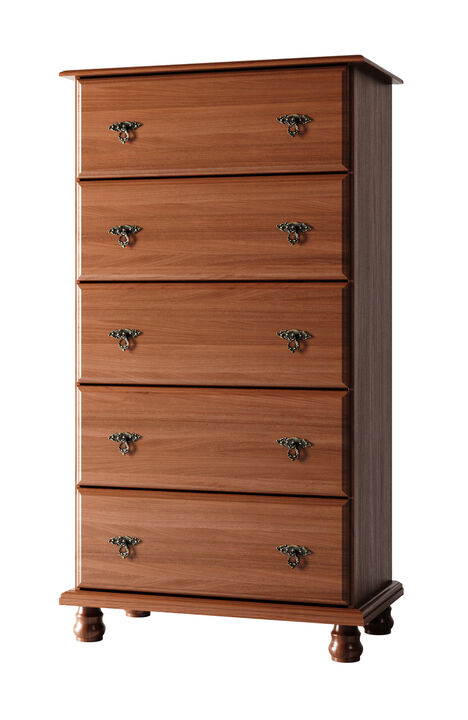 100% Solid Wood Family 4-Door Wardrobe