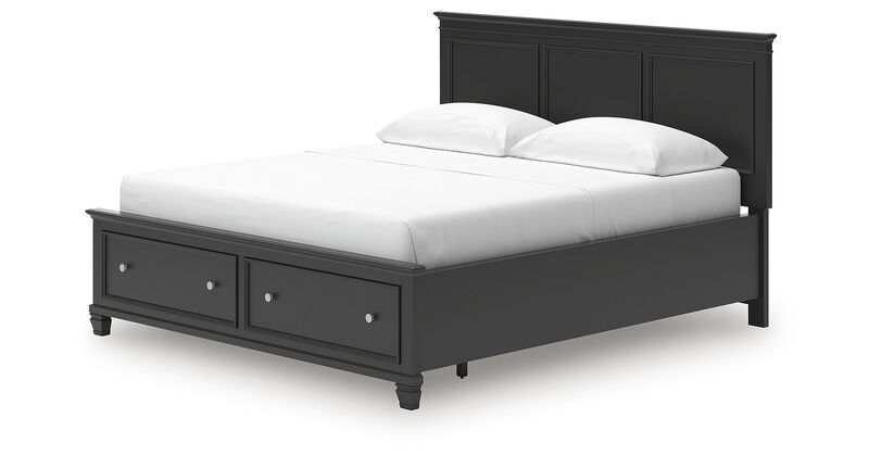Lanolee California King Panel Storage Bed image number 5