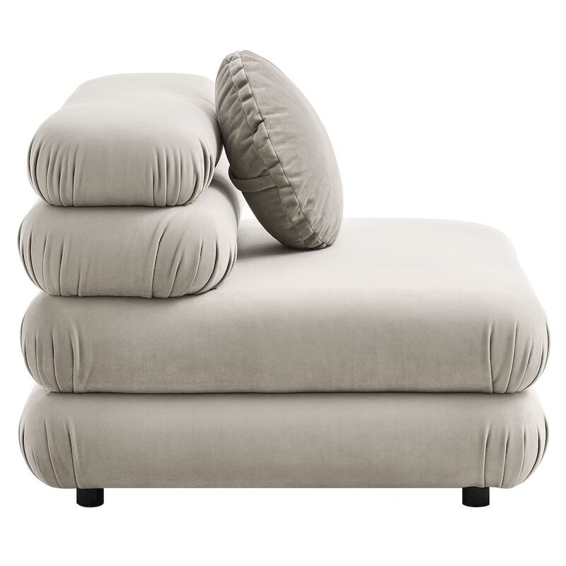 Jubilee 3-Piece Modular Performance Velvet Sectional Sofa image number 5