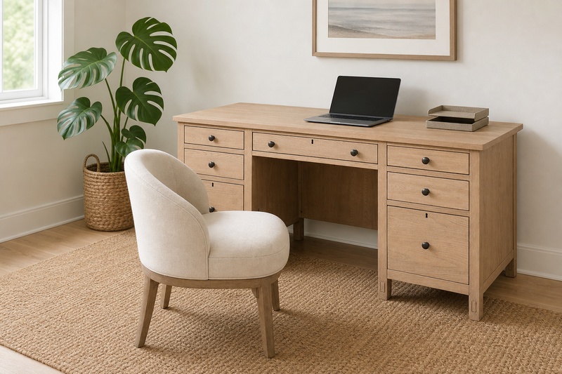 Emerson 66" Executive Desk image number 1