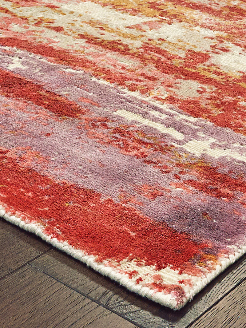 Formations 6' x 9' Pink Rug image number 1