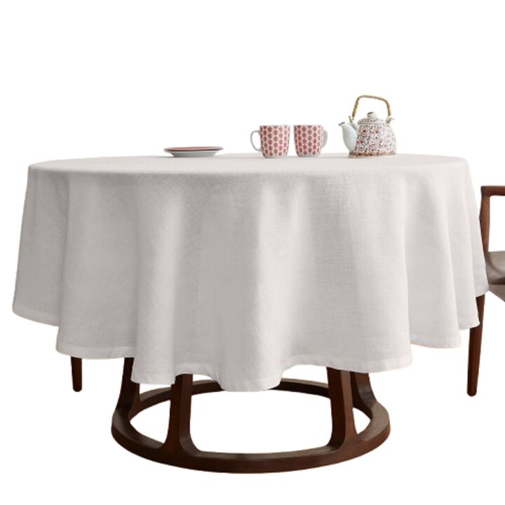 Linen Round Tablecloth - Sonoma