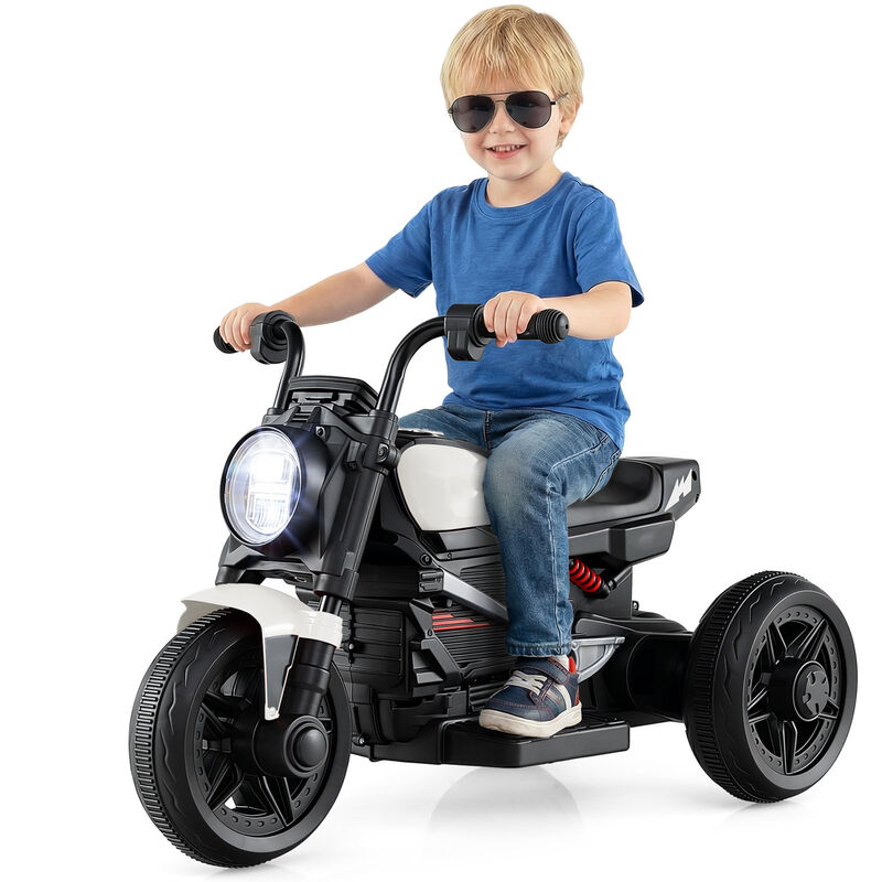 6V Kids Ride On Motorcycle with Music and LED Headlight for Yard and Garden image number 4