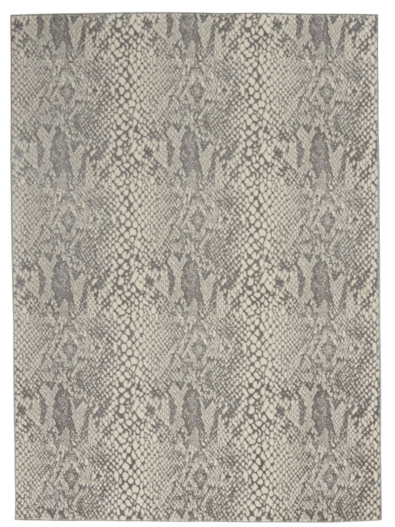 Solace SLA06 Ivory/Gray 5'3" x 7'3" Rug