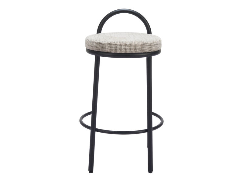 Sisal Counter Stool (Set of 2) Beige Tweed image number 2
