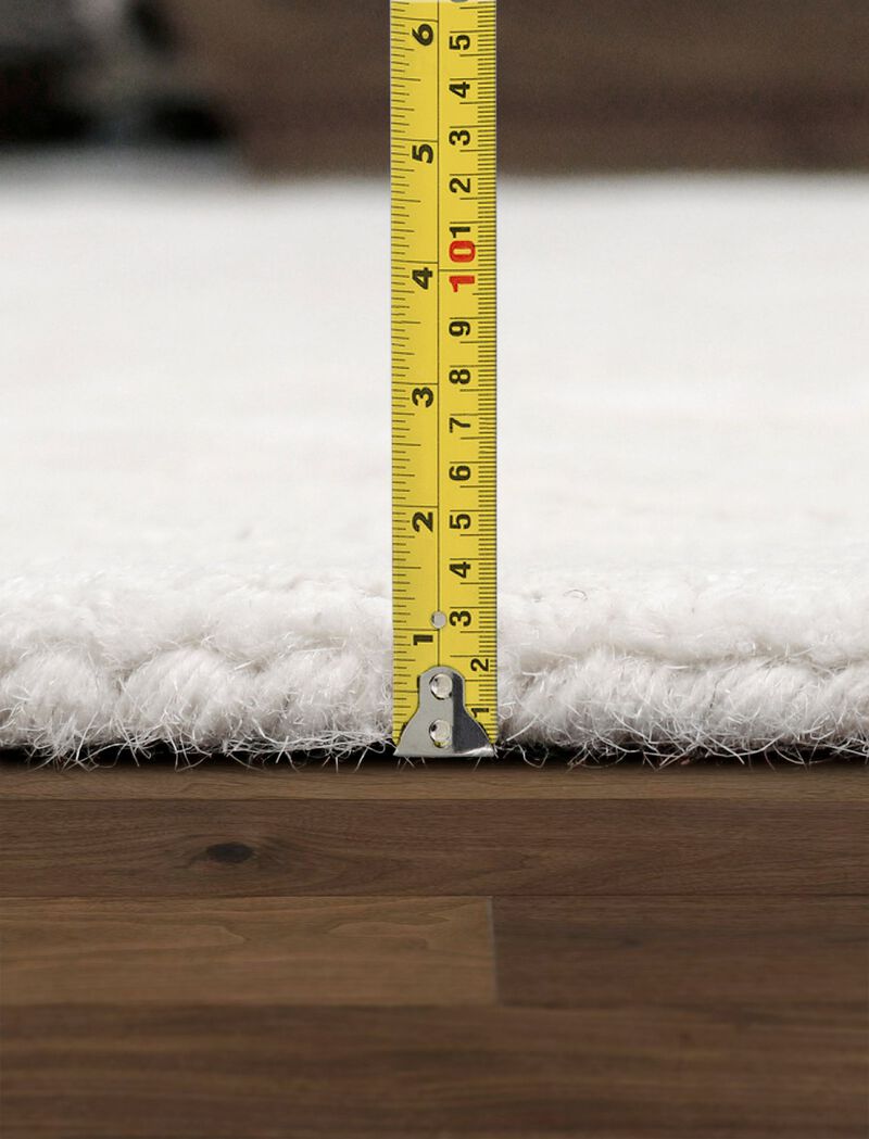 Pasargad Home Edgy Hand-Tufted Bsilk & Wool Area Rug