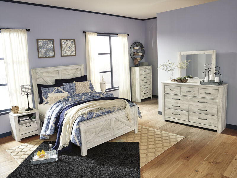 Bellaby Queen Crossbuck Panel Bed image number 2