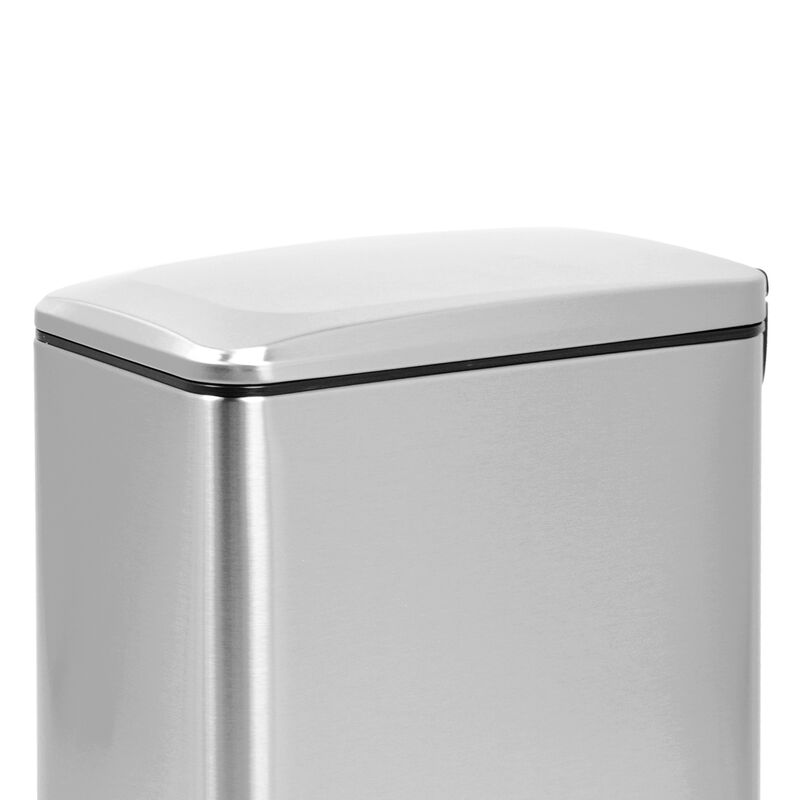 2.6 Gallon  Slim Stainless Steel Trash Can