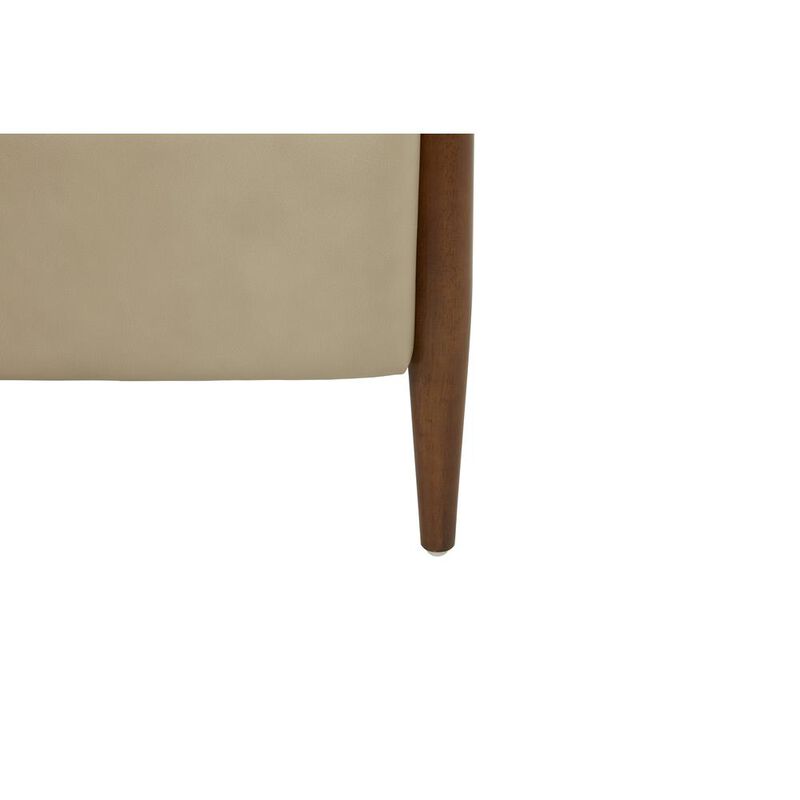 Barcalounger 7-1158 Hampton Push Thru The Arms Recliner, Cream