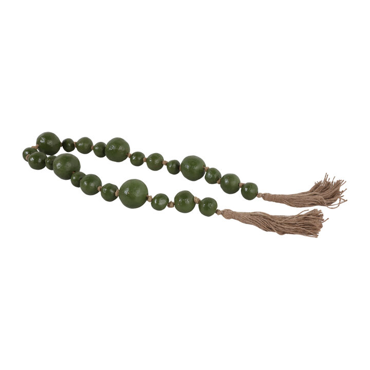 60" Terracotta Bead Garland