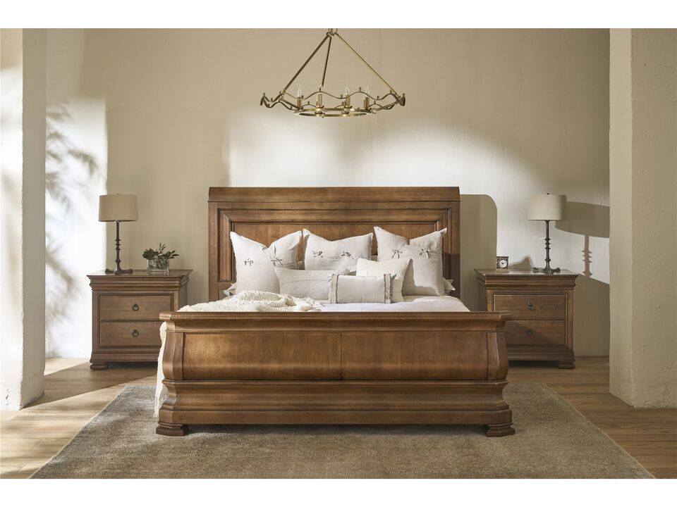 Louie P's Sleigh Bed King