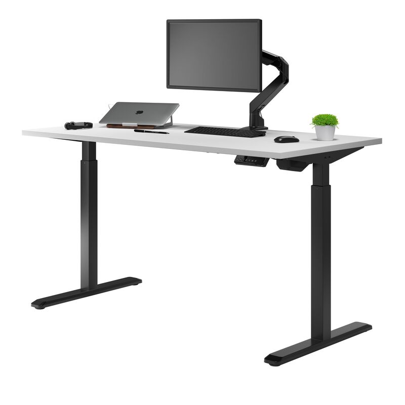 Desky Single Sit Stand Gaming Desk image number 0