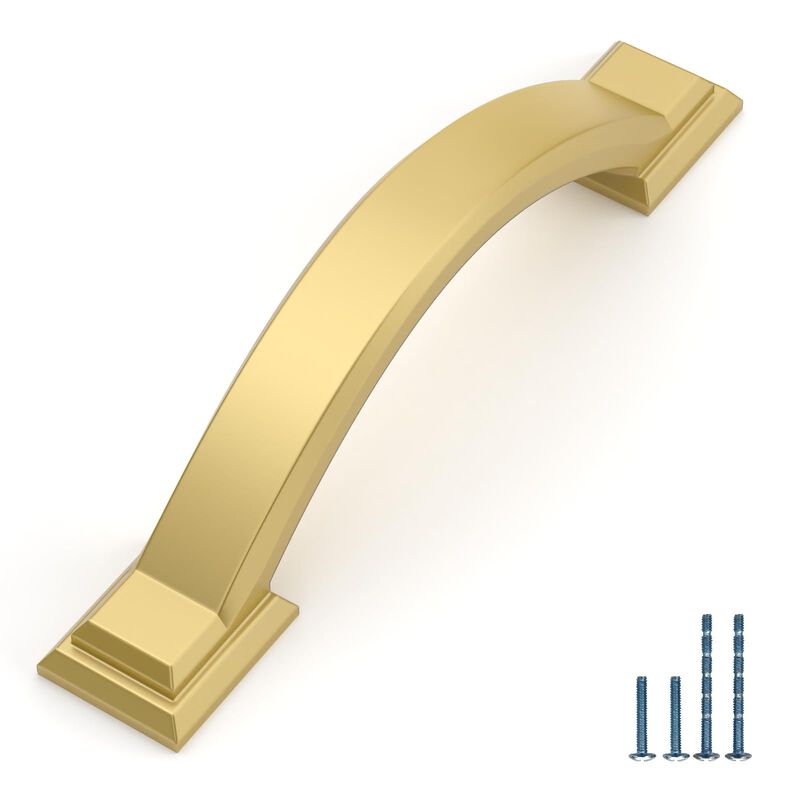 AOOTOCH 10 Pack 3 Inch Cabinet Handles Gold Cabinet Pulls Kitchen Cabinet Handles Kitchen Cabinet Hardware Kitchen Handles for C
