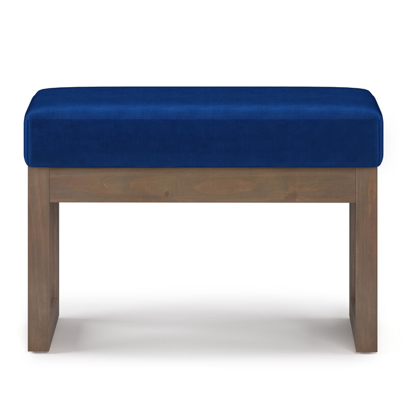 Milltown 26 in Wide Rectangle Footstool Small Ottoman Bench image number 2
