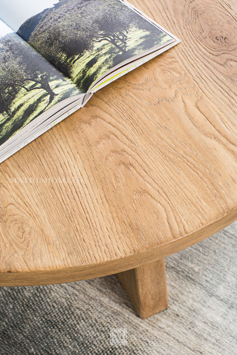 Driftwood Round Cocktail Table image number 4