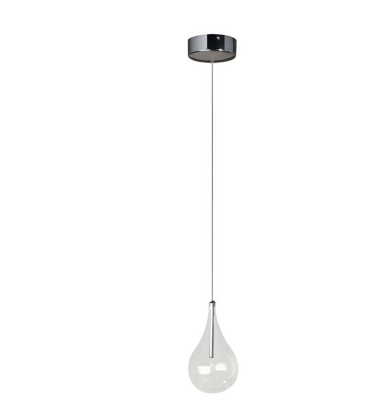 ET2 Larmes 1-Light Pendant - Polished Chrome - E23111-18 image number 0